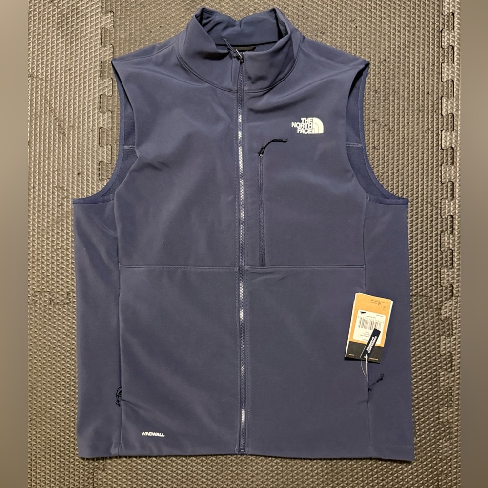The North Face Dark Blue Softshell Vest
